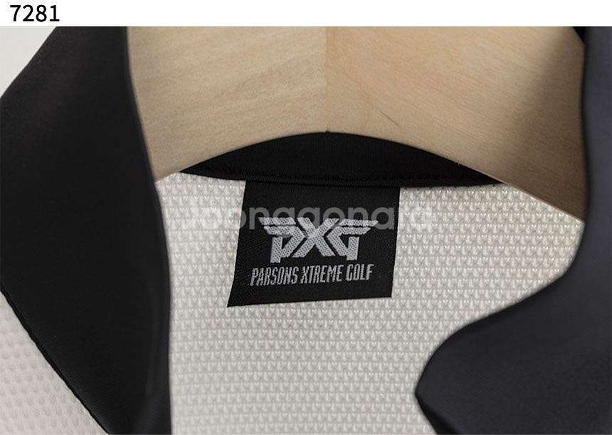 PXG 골프 여성 썸머 쿨링 카라 반팔 집업티셔츠--6