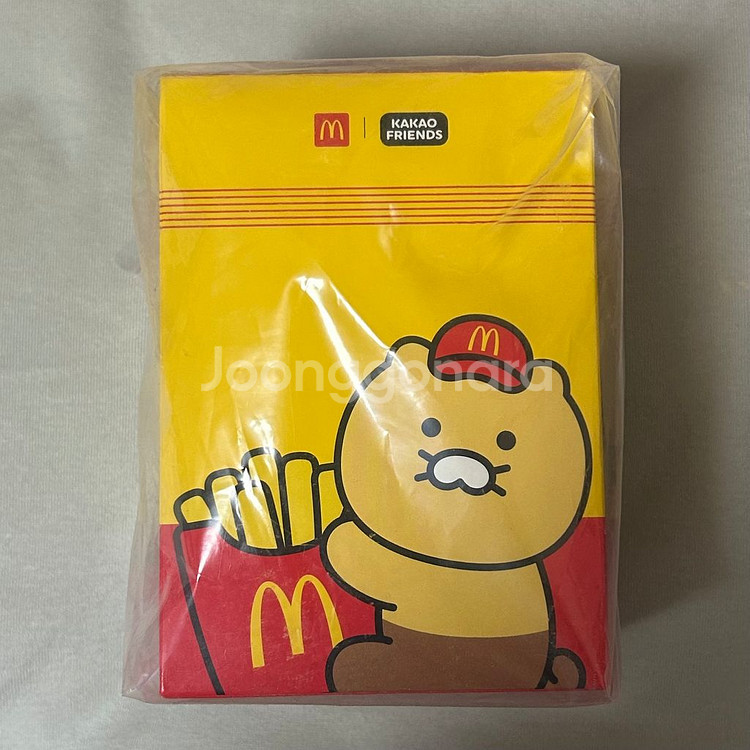 미개봉 맥도날드 콜라보 춘식이 인형 카카오프렌즈--0