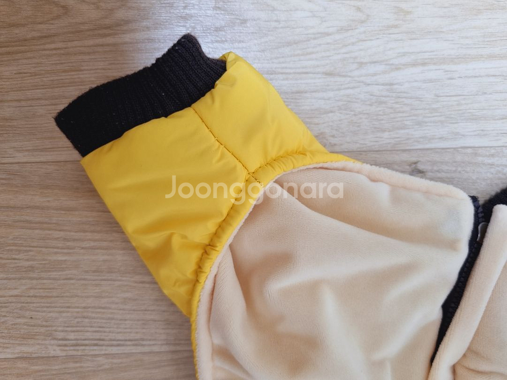 강아지 반려견 이츠독 꿀벌 올인원 패딩 XL--4
