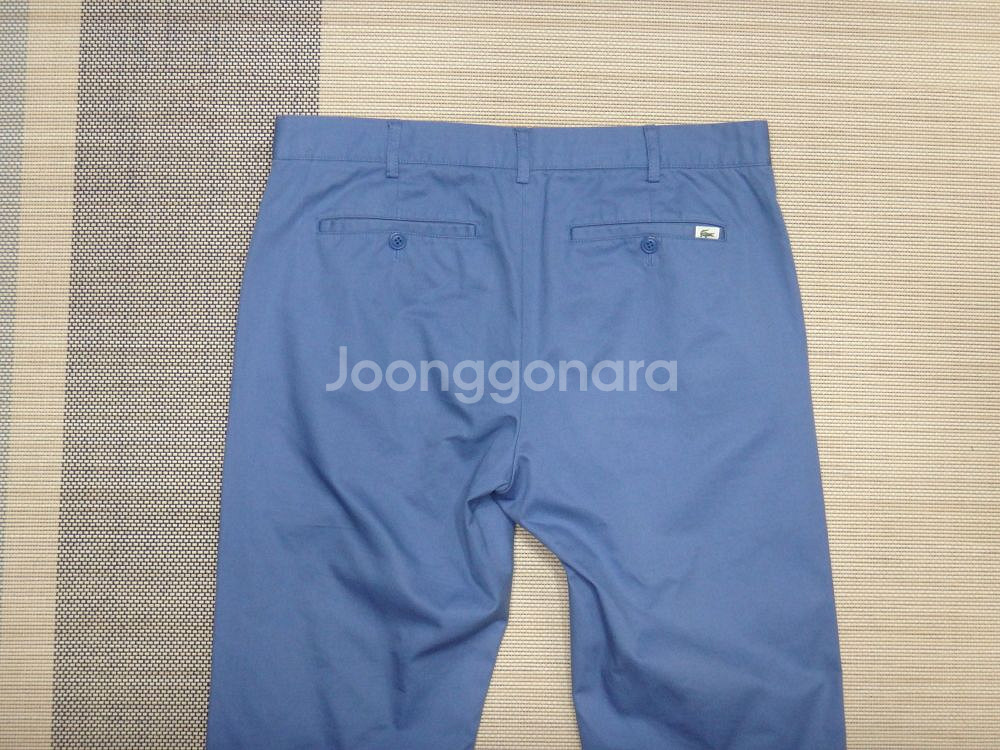 (32) 라코스테 lacoste 남성 캐주얼 면바지--4
