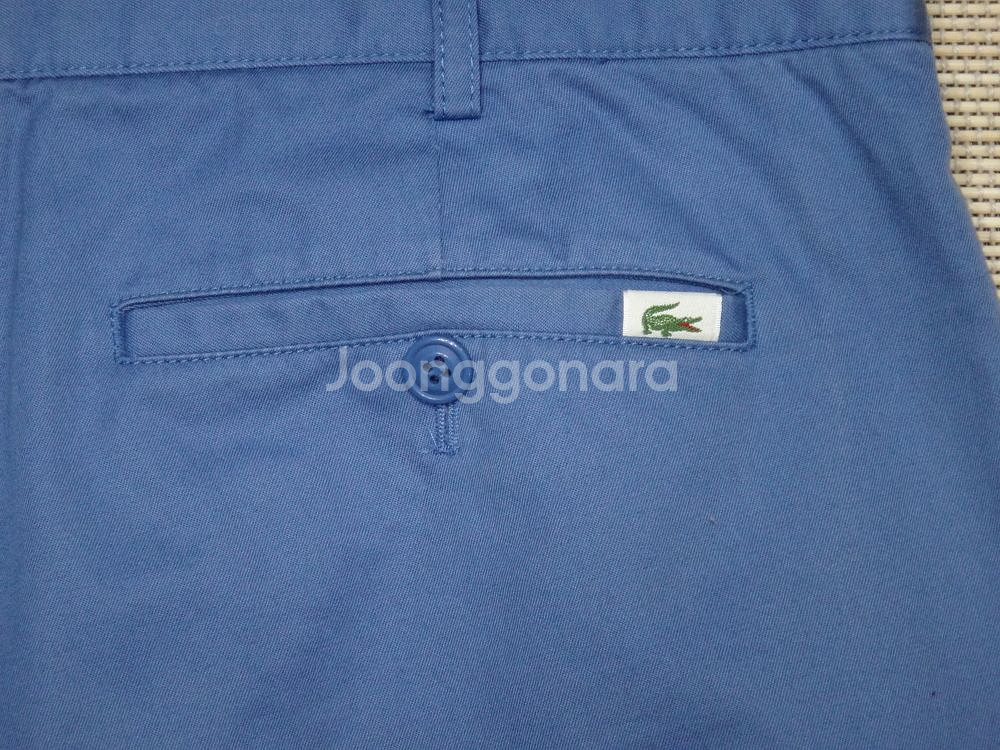 (32) 라코스테 lacoste 남성 캐주얼 면바지--5