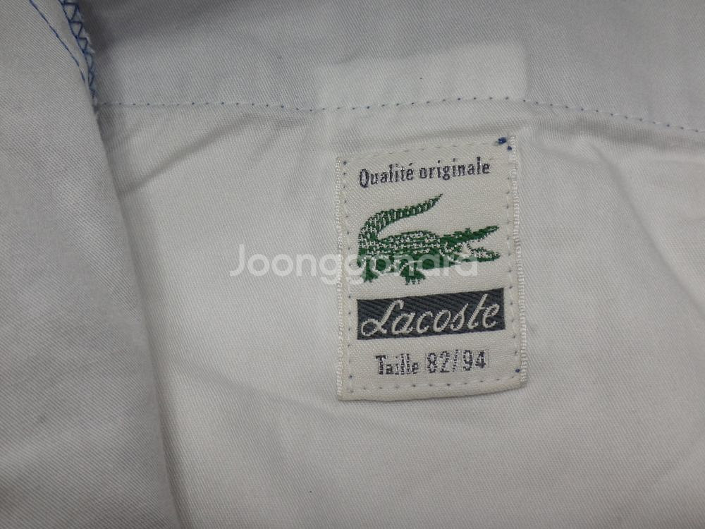 (32) 라코스테 lacoste 남성 캐주얼 면바지--7
