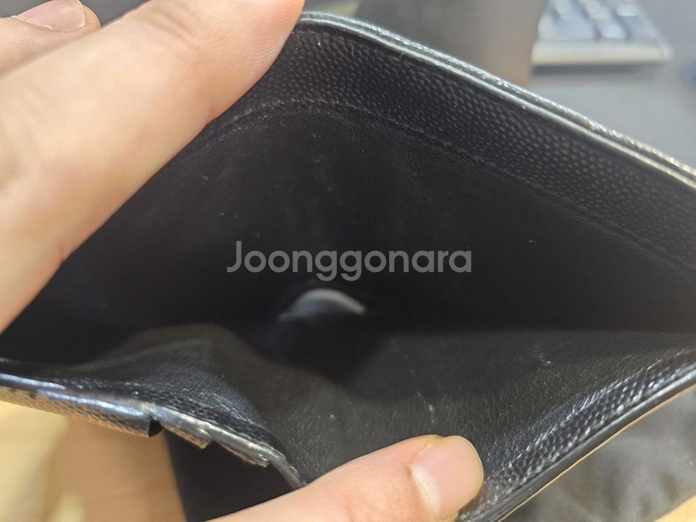 생로랑네모반지갑--5