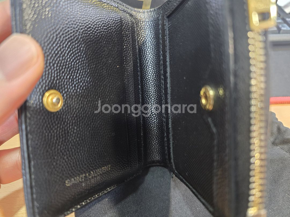 생로랑네모반지갑--4