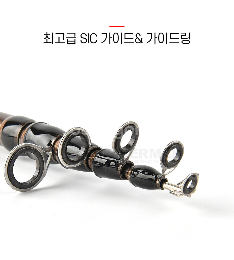 텔레스코픽 휴대용 릴대 릴낚시대 2.1m2개 낚시새상품--3