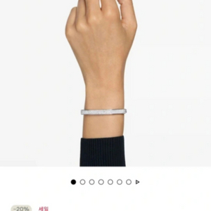 (새상품)스와로브스키 뱅글팔찌