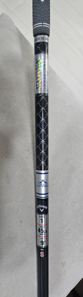 캘러웨이 Paradym AI 스모크 드라이버 9도 S--4