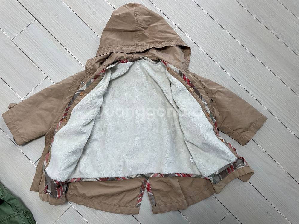 100사이즈 자라 압소바 누빔점퍼 간절기 아우터--7