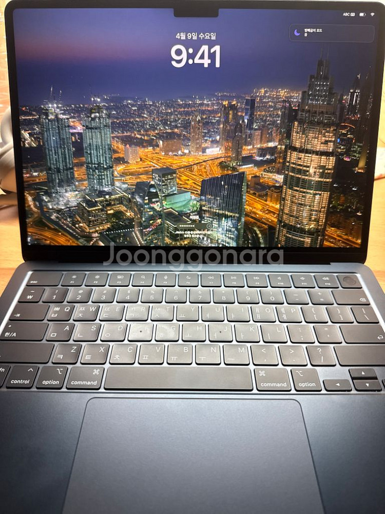 맥북 에어 m2 13인치 풀박스 새상품(8g/256gb--2
