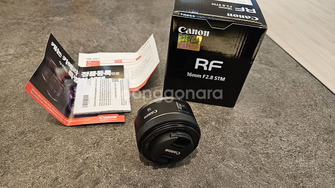 캐논 RF16mm f2.8 STM 광각렌즈--1