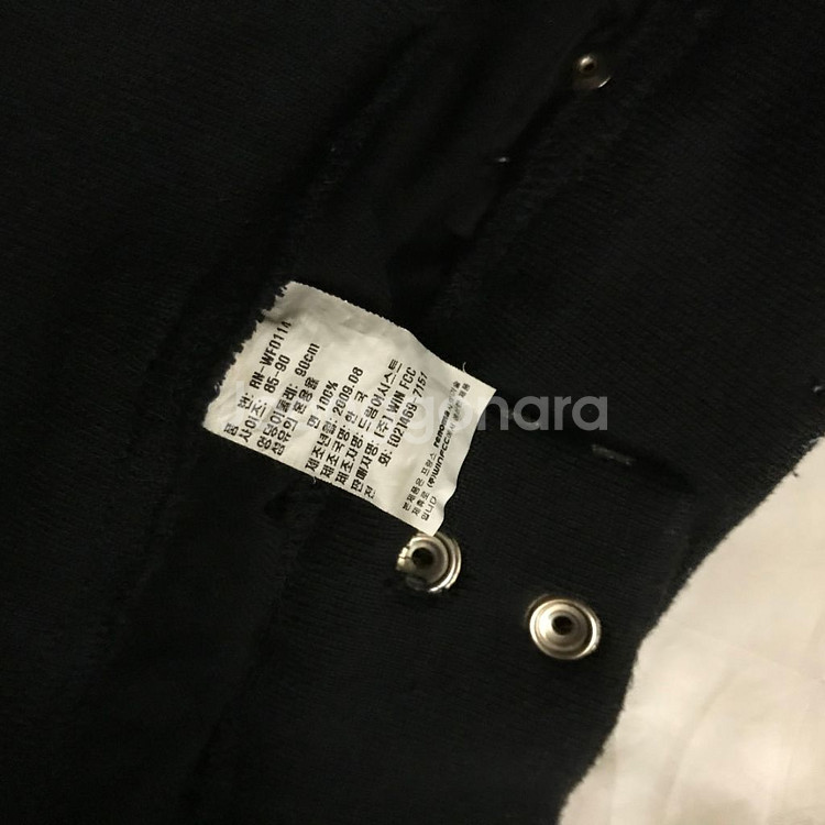 Renoma 레노마 글리터 스티치 숏팬츠--4