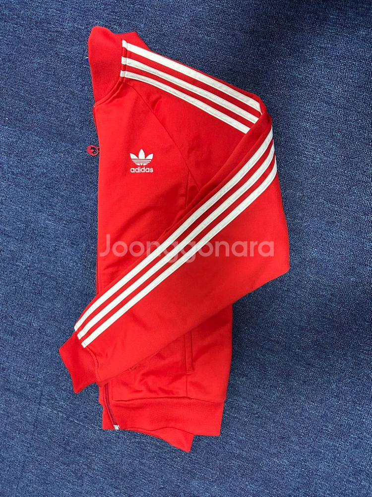 빨간식 아디다스 져지--2