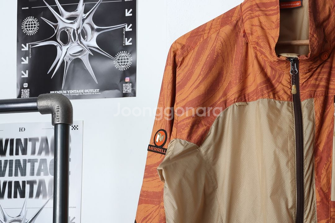 (XL) 머렐 집업 바람막이 점퍼자켓 등산 베이지--2