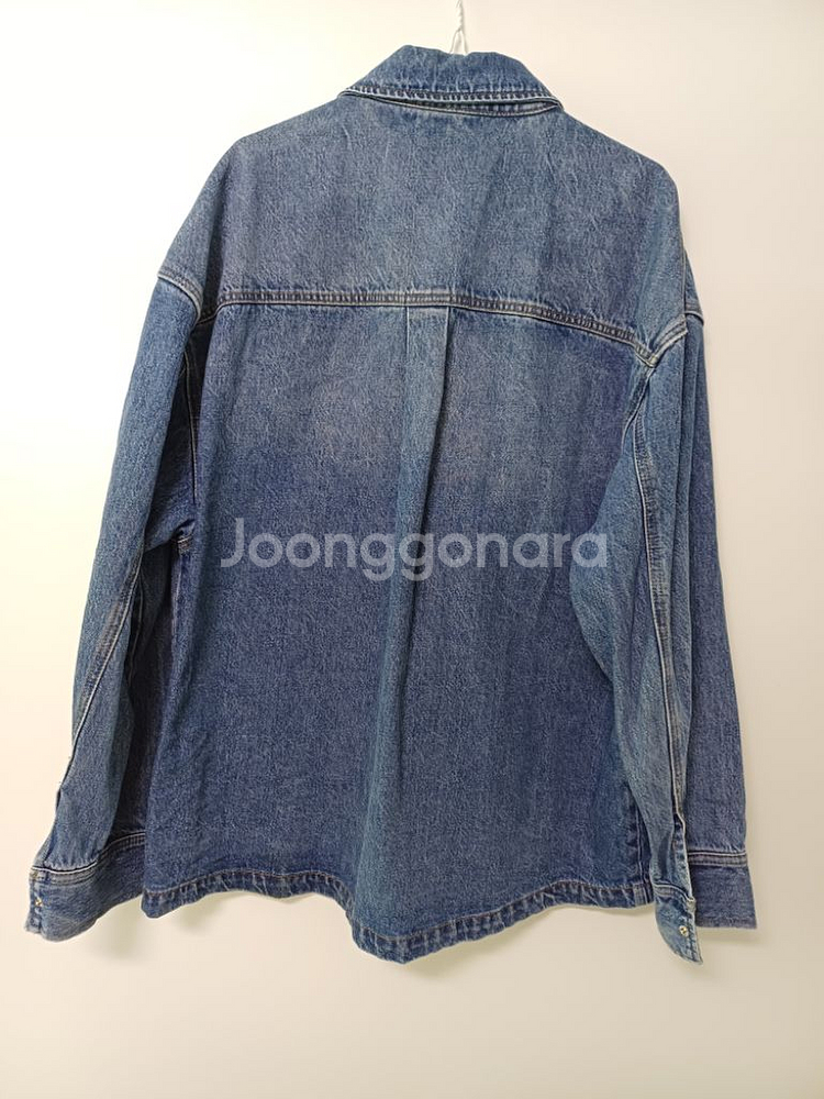 여성 타미힐피거 청 데님셔츠 (90)--7