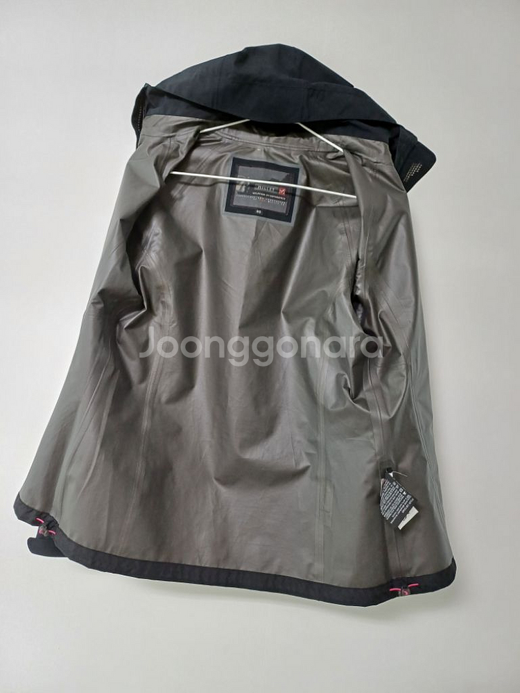 여성 밀레 고어텍스 등산자켓 (블랙90)--4