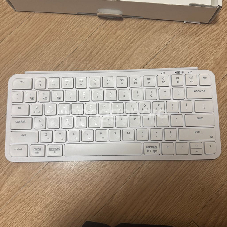 키크론 b1 블루투스 키보드 화이트--1