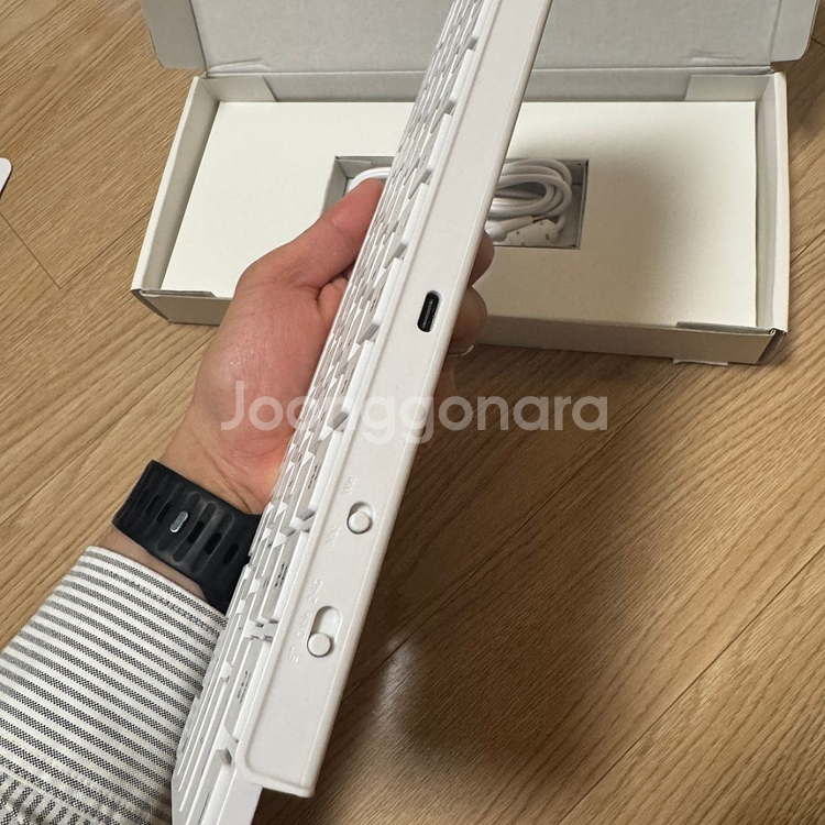 키크론 b1 블루투스 키보드 화이트--2