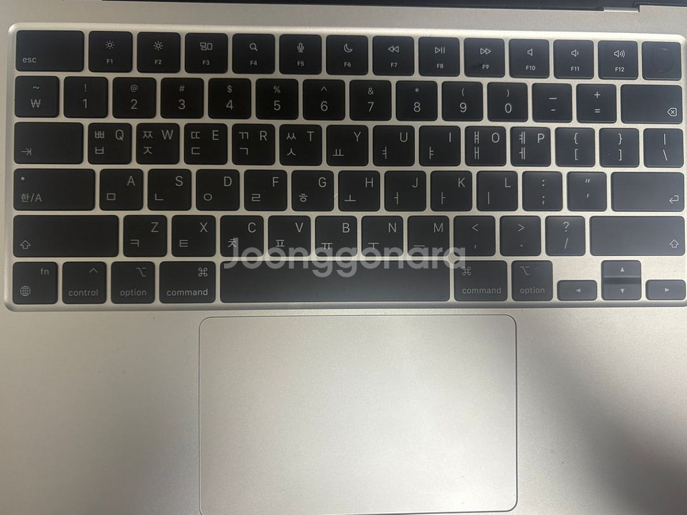 맥북 m2 13인치 16GB/256GB/ 스타라이트--2