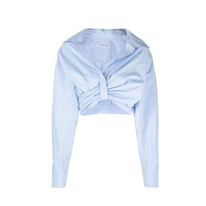 알렉산더왕 드롭 크롭 셔츠