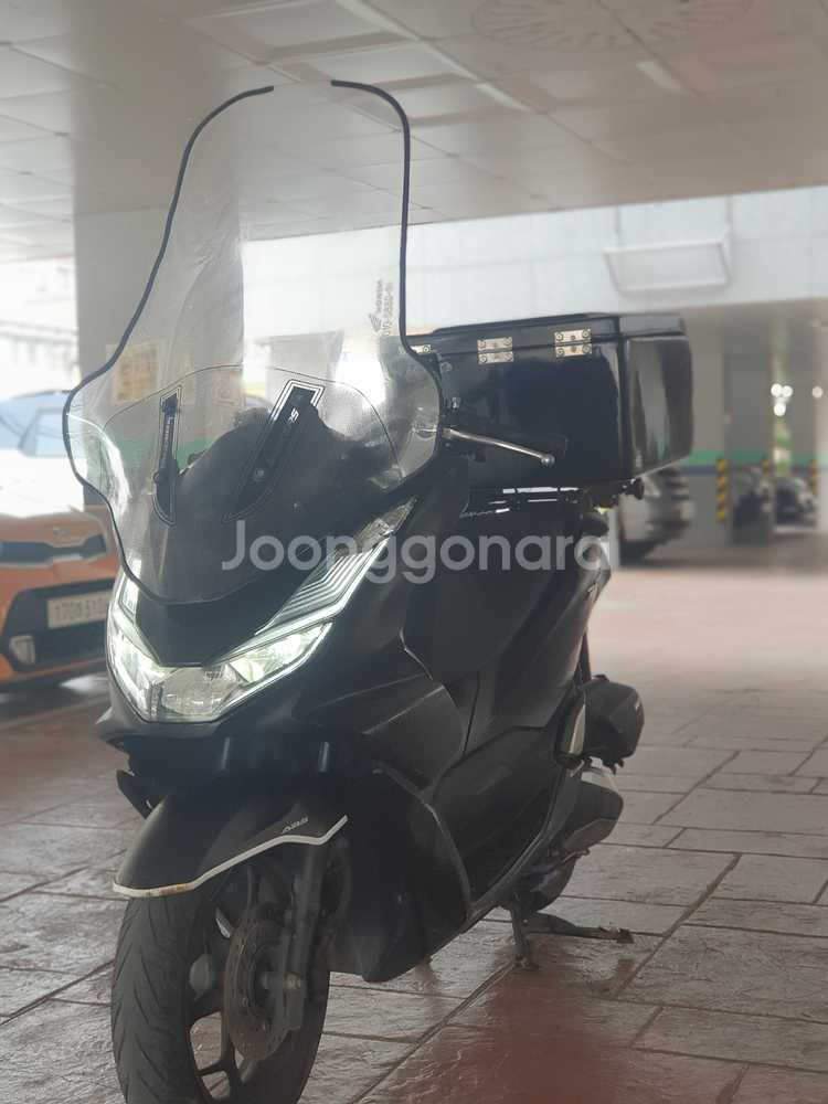 [혼다] Pcx 21년식 ABS 7만KM 롱스크린 블랙--1