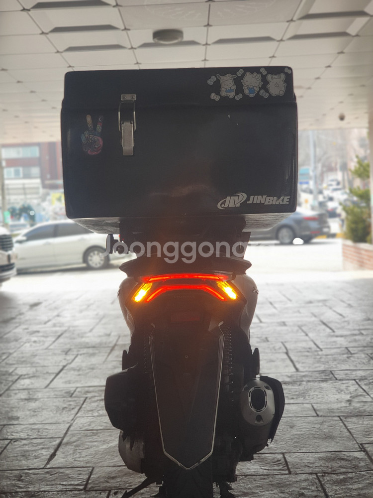 [혼다] Pcx 21년식 ABS 7만KM 롱스크린 블랙--7