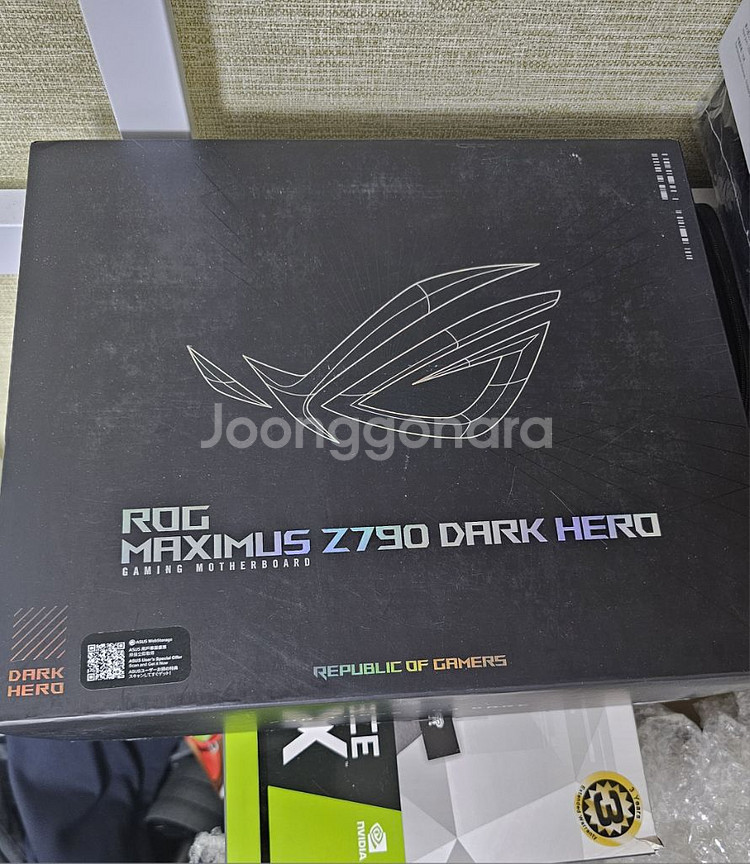 asus z790 dark hero 메인보드 팝니다--0