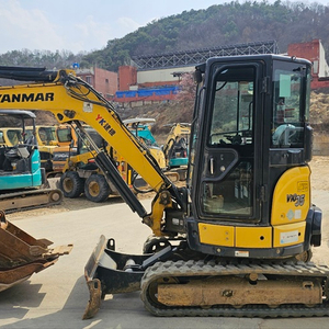 얀마 035 캐빈형 미니굴삭기 포크레인 VIO35-6A