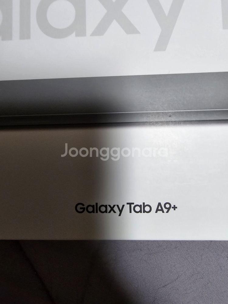 갤럭시탭 A9+ 64g 와이파이용 단순개봉미사용 새제품--0