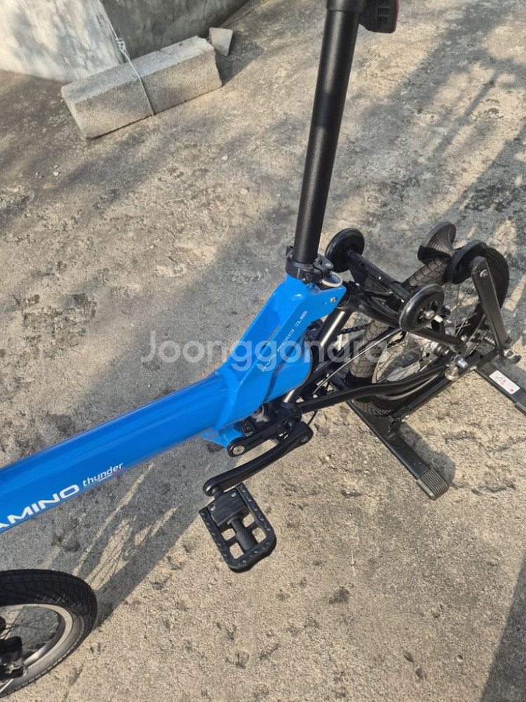 까미노 썬더 전기자전거 블루--5