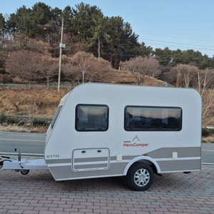 히어로캠퍼 H370L 캠핑 트레일러 카라반