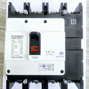 현대 배선차단기 mccb 4p 150A