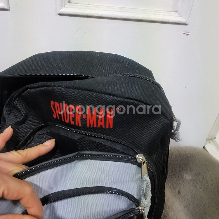 새거 스파이더맨 유아 책가방 소풍가방 아동 백팩--2