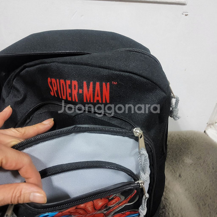 새거 스파이더맨 유아 책가방 소풍가방 아동 백팩--3