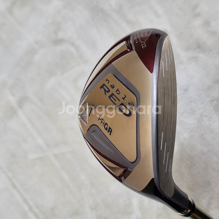 PRGR ID NABLA RED 강도R2 7번 22도--4