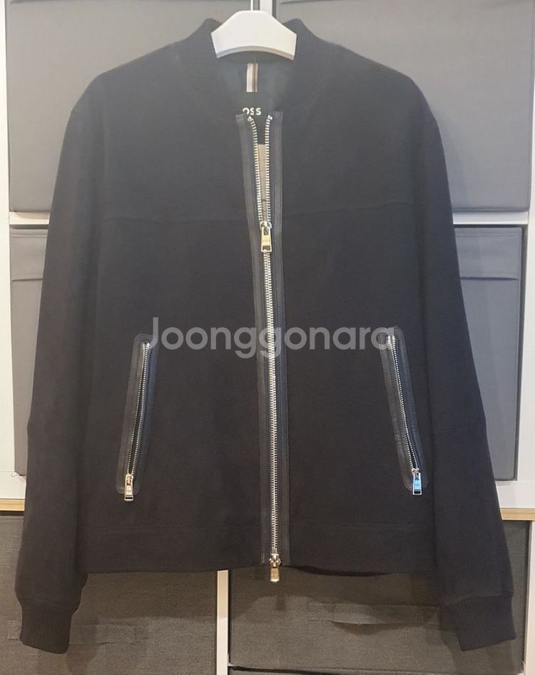 휴고보스 스웨이드 점퍼 팝니다--0