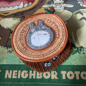 지브리 토토로 통나무 파우치