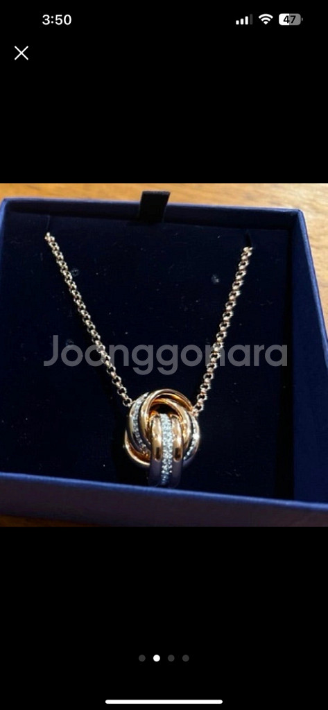 스와로브스키 목걸이--0