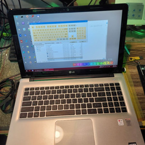 수리용<2337>lg 15nd530 i3 4세대 방전