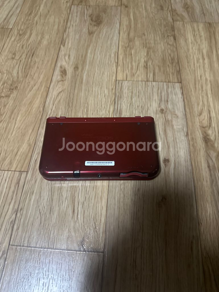 닌텐도 뉴3DSXL레드 단종상품+칩4개세트--2
