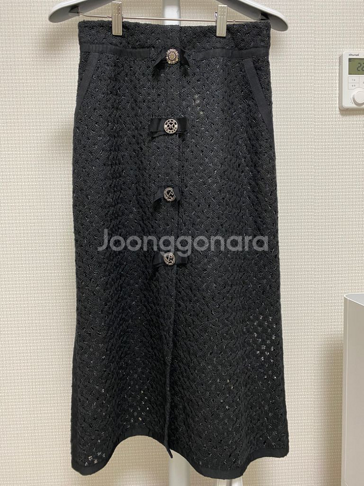 마인 크로셰 레이어 스커트--1