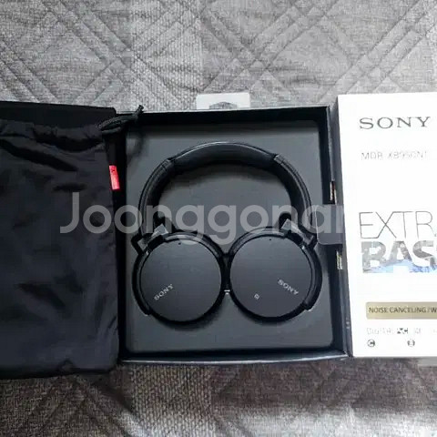 mdr-xb950n1 소니 무선 노이즈 캔슬링 헤드폰--1