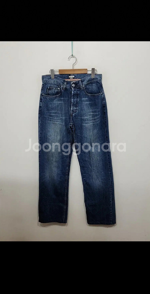 (30)폴스미스 청바지 중청 루즈핏 데님팬츠 버튼플라이--0