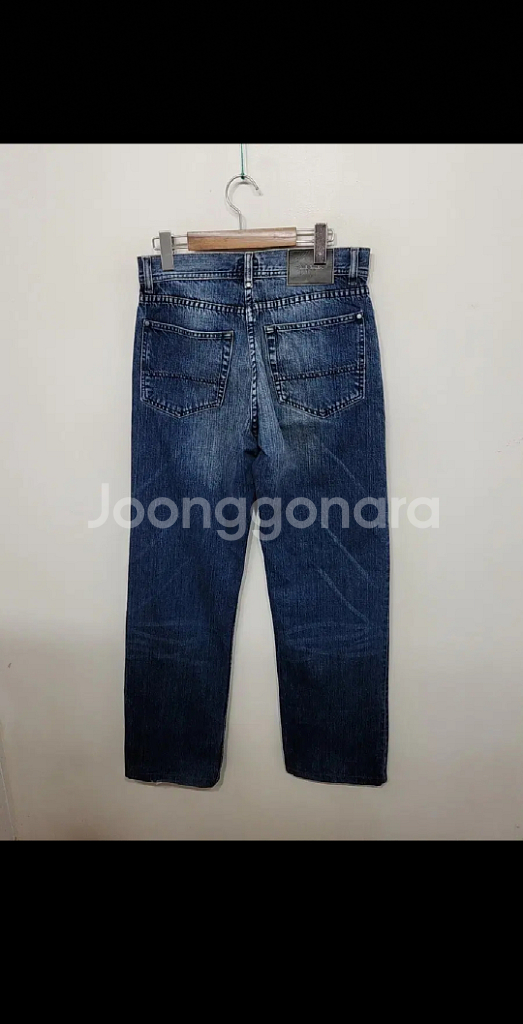 (30)폴스미스 청바지 중청 루즈핏 데님팬츠 버튼플라이--6