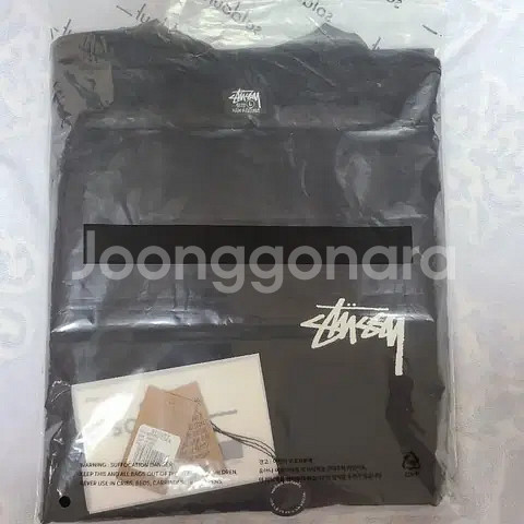 스투시 퍼지 다이스 티셔츠 블랙 L--2