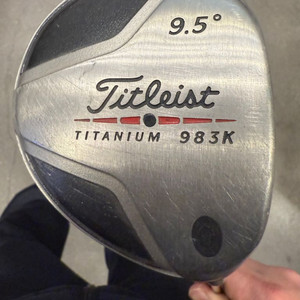 타이틀리스트 983K 드라이버 9.5도 S강도 팝니다.