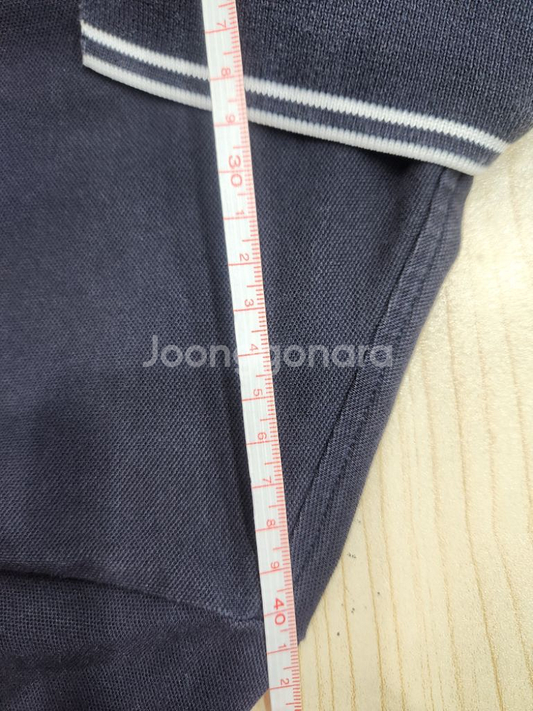 스톤아일랜드 반팔 카라티(슬림L/다크네이비/택포)--7