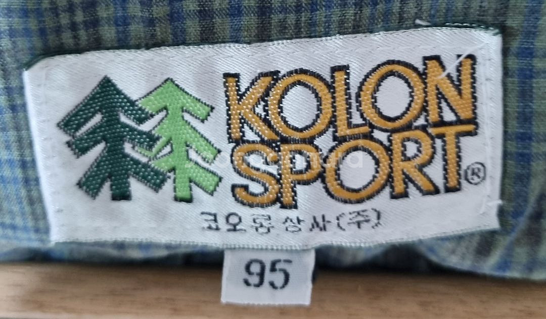M (95) 코오롱스포츠 90's 아웃도어 빈티지 조끼--1
