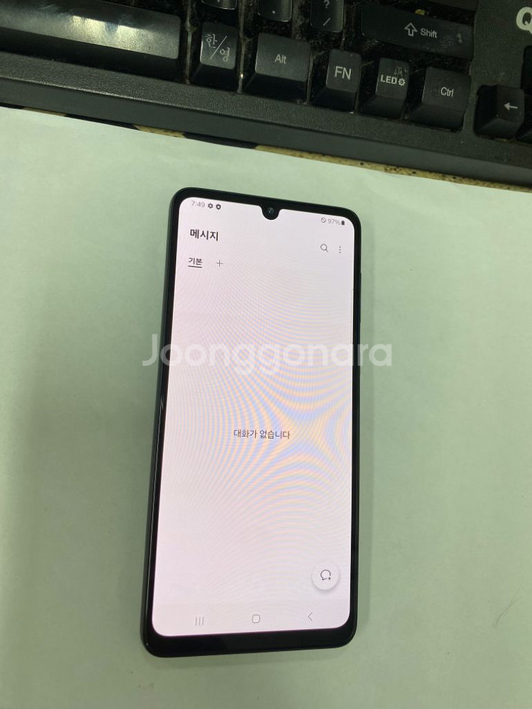 SK 갤럭시A33 블랙 외관SS급 128GB--3