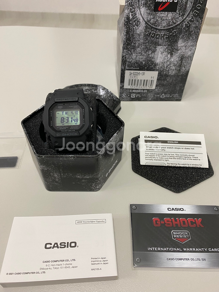 지샥GW-5000HS-1DR (오천이 신제품)(커스텀)--1