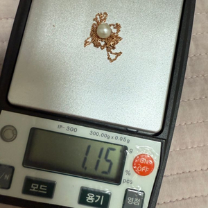 14k진주 목걸이